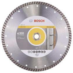 Bosch Standard Seri Genel Yapı Malzemeleri İçin Turbo Segman Elmas Kesme Diski 300 mm - 1