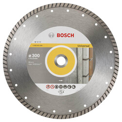 Bosch Standard Seri Genel Yapı Malzemeleri İçin Turbo Segmanlı Elmas Kesme Diski 300 mm - 1