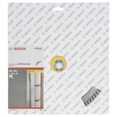 Bosch Standard Seri Genel Yapı Malzemeleri İçin Turbo Segmanlı Elmas Kesme Diski 300 mm - 2
