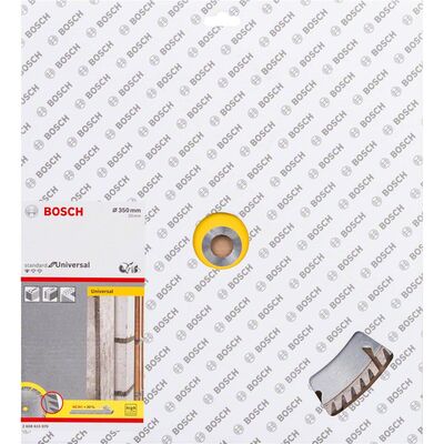 Bosch Standard Seri Genel Yapı Malzemeleri ve Metal İçin Elmas Kesme Diski 350*20 mm - 2