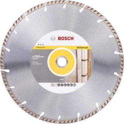 Bosch Standard Seri Genel Yapı Malzemeleri ve Metal İçin Elmas Kesme Diski 350*25,4 mm - 1