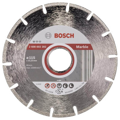 Bosch Standard Seri Mermer İçin Kesme Diski 115 mm - 1