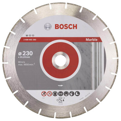 Bosch Standard Seri Mermer İçin Kesme Diski 230 mm - 1