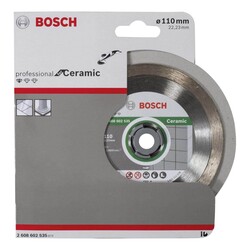 Bosch Standard Seri Seramik İçin Elmas Kesme Diski 110 mm - 2