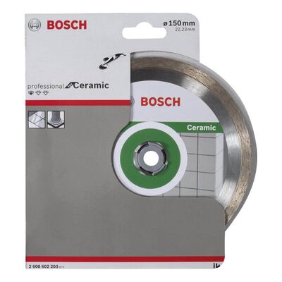 Bosch Standard Seri Seramik İçin Elmas Kesme Diski 150 mm - 2