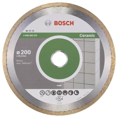 Bosch Standard Seri Seramik İçin Elmas Kesme Diski 200 mm - 1