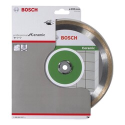 Bosch Standard Seri Seramik İçin Elmas Kesme Diski 200 mm - 2