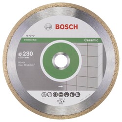 Bosch Standard Seri Seramik İçin Elmas Kesme Diski 230 mm - 1