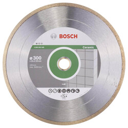 Bosch Standard Seri Seramik İçin Elmas Kesme Diski 300 mm - 1