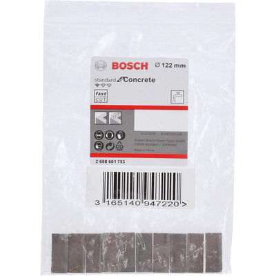 Bosch Standard Seri Sulu Elmas Karot Ucu Segmanı 122mm 1 1/4 10lu - 2
