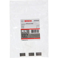 Bosch Standard Seri Sulu Elmas Karot Ucu Segmanı 28mm G1/2 3lü - 2