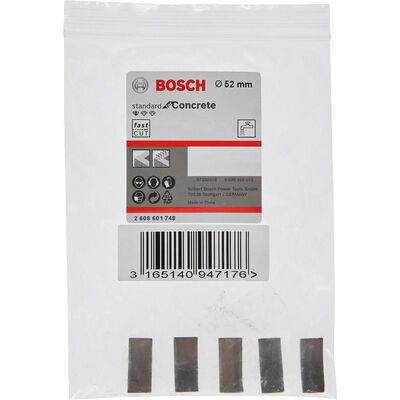 Bosch Standard Seri Sulu Elmas Karot Ucu Segmanı 52mm 1 1/4 5li - 2