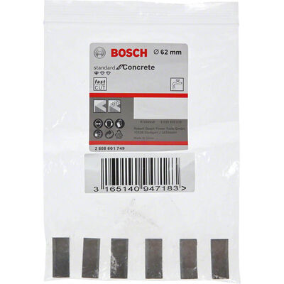 Bosch Standard Seri Sulu Elmas Karot Ucu Segmanı 62mm 1 1/4 6lı - 2