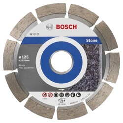 Bosch Standard Seri Taş İçin, 9+1 Elmas Kesme Diski Set 125mm - 1