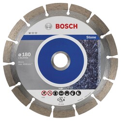 Bosch Standard Seri Taş İçin, 9+1 Elmas Kesme Diski Set 180 mm - 1