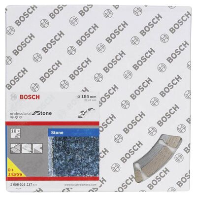 Bosch Standard Seri Taş İçin, 9+1 Elmas Kesme Diski Set 180 mm - 2