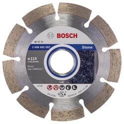 Bosch Standard Seri Taş İçin Elmas Kesme Diski 115 mm - 1