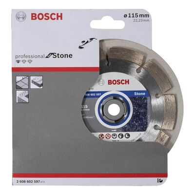 Bosch Standard Seri Taş İçin Elmas Kesme Diski 115 mm - 2