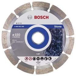 Bosch Standard Seri Taş İçin Elmas Kesme Diski 150 mm - 1