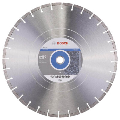 Bosch Standard Seri Taş İçin Elmas Kesme Diski 450 mm - 1
