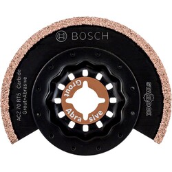Bosch Starlock - ACZ 70 RT5 - Karpit RIFF Zımpara Uçlu Dar Kesim Segman Testere Bıçağı 50 Kum Kalınlığı 10lu - 1