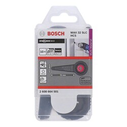 Bosch Starlock Max - MAll 32 SLC - HCS Üniversal Derz ve Macun Kesici Uzun Testere Bıçağı 10lu - 2