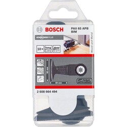 Bosch Starlock Plus - PAII 65 APB - BIM Ahşap ve Metal İçin Daldırmalı Testere Bıçağı 10lu - 2