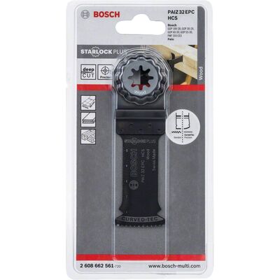 Bosch Starlock Plus - PAIZ 32 EPC - HCS Ahşap İçin Daldırmalı Testere Bıçağı 1li - 2