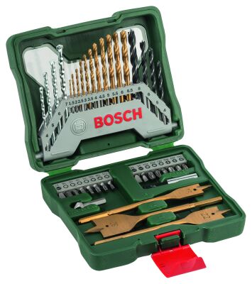 Bosch X-Line 40 Parça Titanyum Karışık Aksesuar Seti - 2607019600 - 1