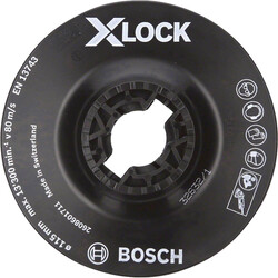 Bosch X-LOCK - 115 mm Fiber Disk Yumuşak Taban - 1