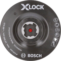Bosch X-LOCK - 115 mm M14 Kağıt Zımparalar için Taban - 1