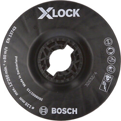 Bosch X-LOCK - 125 mm Fiber Disk Orta Sertlikte Taban - 1