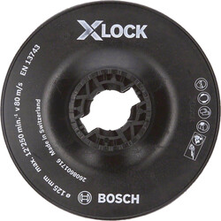 Bosch X-LOCK - 125 mm Fiber Disk Sert Taban - 1