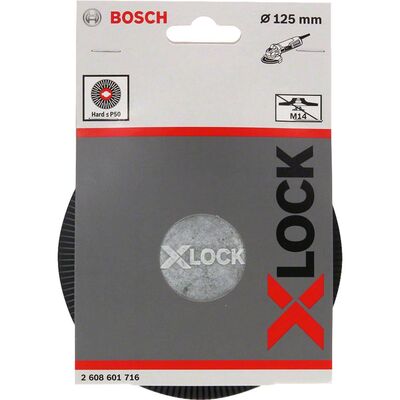 Bosch X-LOCK - 125 mm Fiber Disk Sert Taban - 2