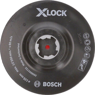 Bosch X-LOCK - 125 mm M14 Kağıt Zımparalar için Taban - 1
