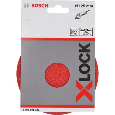 Bosch X-LOCK - 125 mm M14 Kağıt Zımparalar için Taban - 2