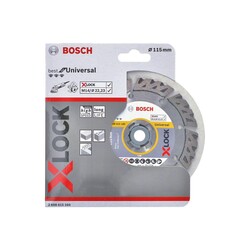 Bosch X-LOCK - Best Serisi Genel Yapı Malzemeleri ve Metal İçin Elmas Kesme Diski 115 mm - 2