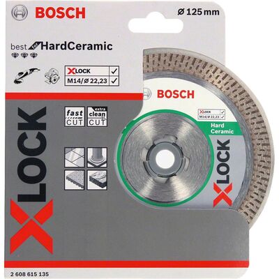 Bosch X-LOCK - Best Serisi Sert Seramikler İçin Elmas Kesme Diski 125 mm - 2