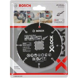 Bosch X-LOCK - Carbide Multi Wheel 115 mm - 2