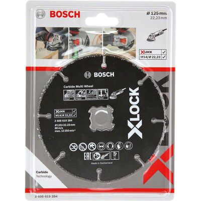 Bosch X-LOCK - Carbide Multi Wheel 125 mm - 2