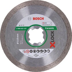 Bosch X-LOCK - Standard Seri Seramik İçin Elmas Kesme Diski 115 mm - 1
