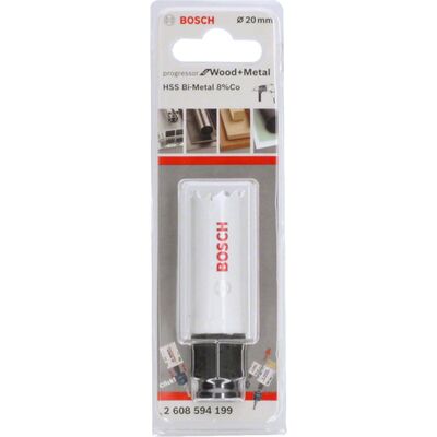 Bosch Yeni Progressor Serisi Ahşap ve Metal için Delik Açma Testeresi (Panç) 20 mm - 2