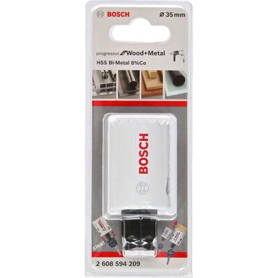 Bosch Yeni Progressor Serisi Ahşap ve Metal için Delik Açma Testeresi (Panç) 35 mm - 2