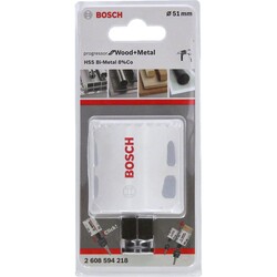 Bosch Yeni Progressor Serisi Ahşap ve Metal için Delik Açma Testeresi (Panç) 51 mm - 2