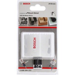 Bosch Yeni Progressor Serisi Ahşap ve Metal için Delik Açma Testeresi (Panç) 59 mm - 2