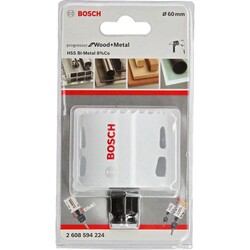 Bosch Yeni Progressor Serisi Ahşap ve Metal için Delik Açma Testeresi (Panç) 60 mm - 2