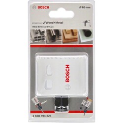 Bosch Yeni Progressor Serisi Ahşap ve Metal için Delik Açma Testeresi (Panç) 65 mm - 2