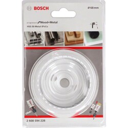 Bosch Yeni Progressor Serisi Ahşap ve Metal için Delik Açma Testeresi (Panç) 68 mm - 2
