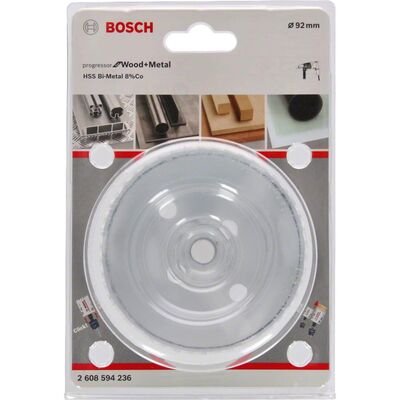 Bosch Yeni Progressor Serisi Ahşap ve Metal için Delik Açma Testeresi (Panç) 92 mm - 2