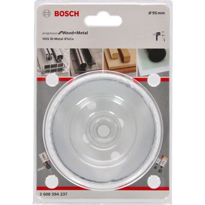 Bosch Yeni Progressor Serisi Ahşap ve Metal için Delik Açma Testeresi (Panç) 95 mm - 2